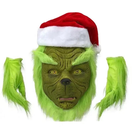 2024 New Christmas Costume Cosplay Clothes Dress Up Santa Claus Weird