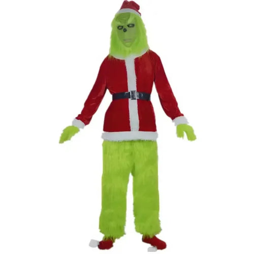 2024 New Christmas Costume Cosplay Clothes Dress Up Santa Claus Weird
