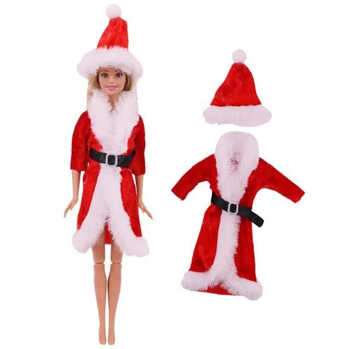 Barbies Clothes Doll Christmas Dress Accessories,Toy Tree,Santa Claus - Noel.ca
