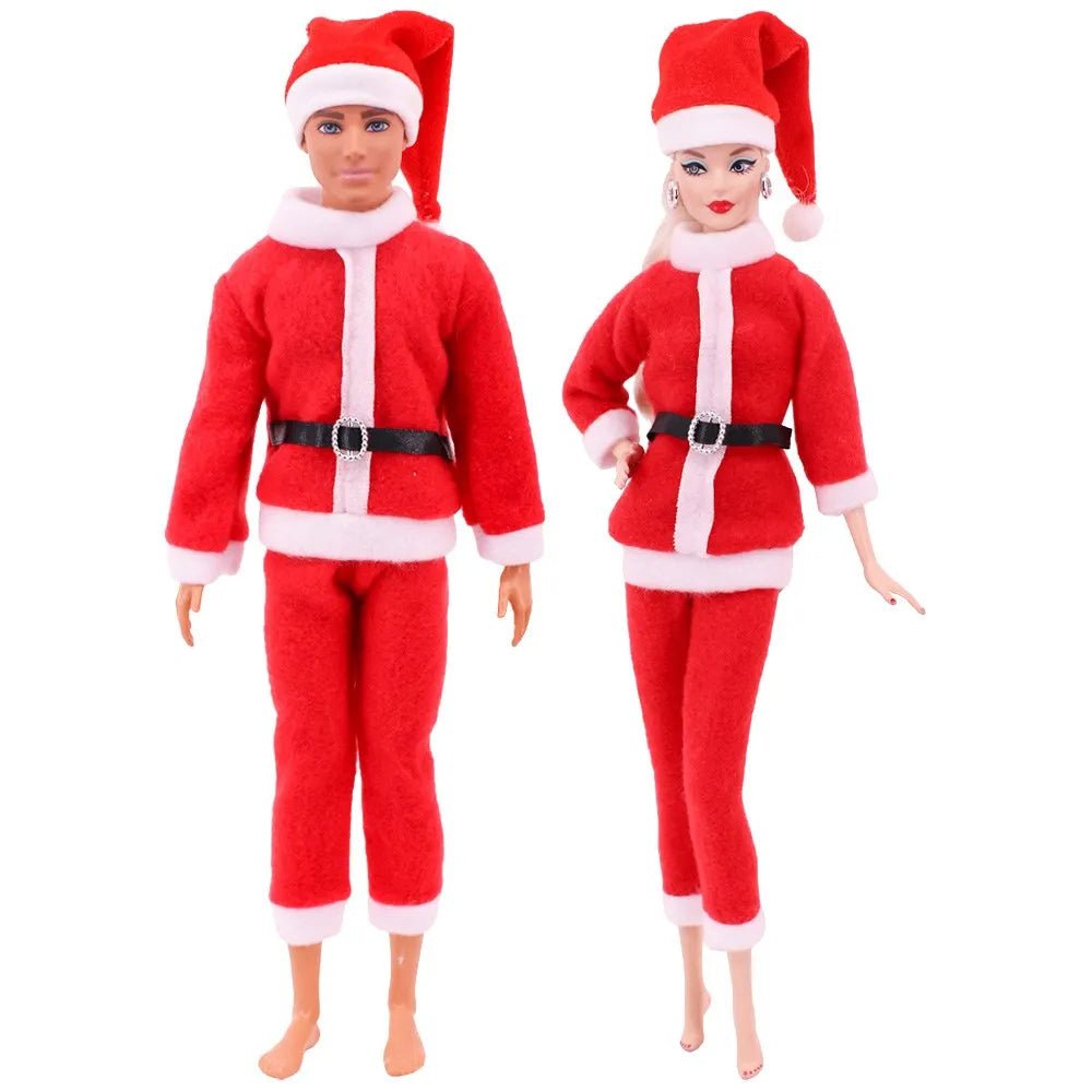 Barbies Clothes Doll Christmas Dress Accessories,Toy Tree,Santa Claus - Noel.ca