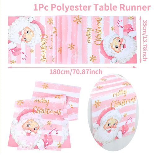 Christmas Table Runner Merry Christmas Decoration for Home Xmas Party - Noel.ca