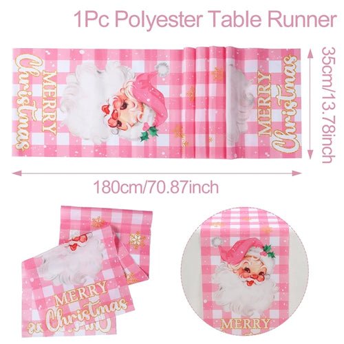Christmas Table Runner Merry Christmas Decoration for Home Xmas Party - Noel.ca