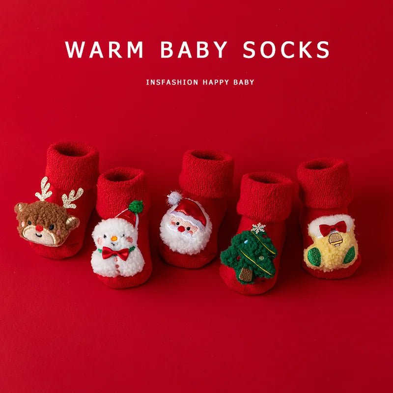 Newborn Cotton Winter Autumn Baby Girls Boys Kids Socks Infant - Noel.ca