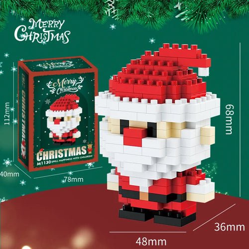 Reindeer Christmas Gifts Mini Brock Building Construction Toys for - Noel.ca