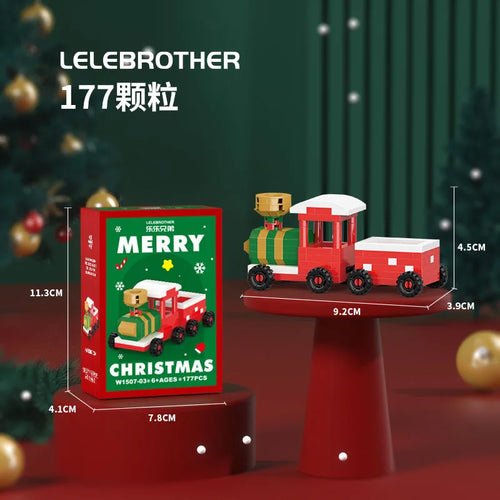 Reindeer Christmas Gifts Mini Brock Building Construction Toys for - Noel.ca