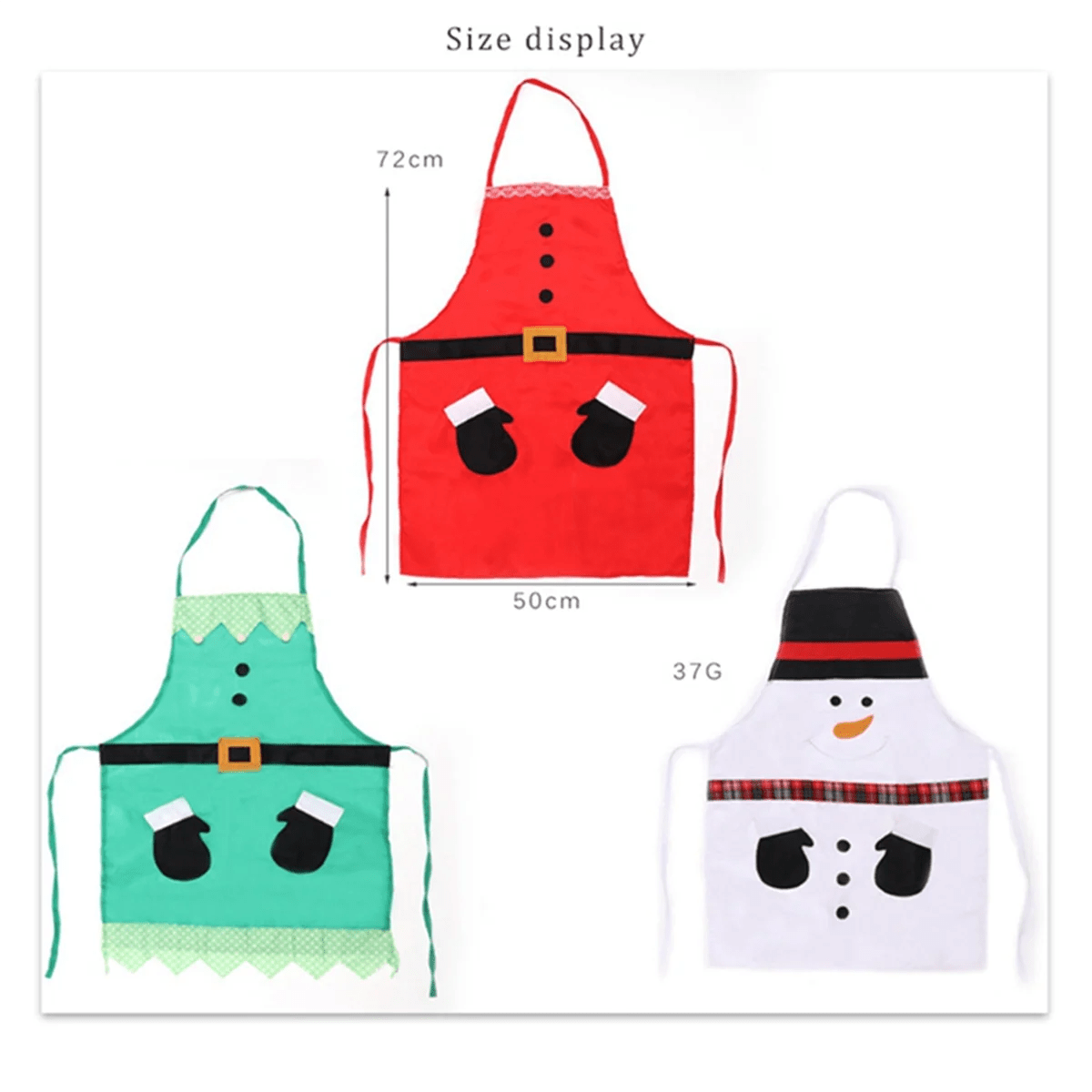 Christmas Apron Santa - for Merry Christmas Cooking Family - Party - , B - Noel.ca