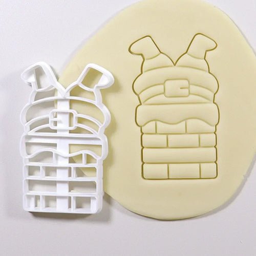 Christmas Gingerbread Cookie Cutters Snowflake Santa Plastic Cookie - Noel.ca