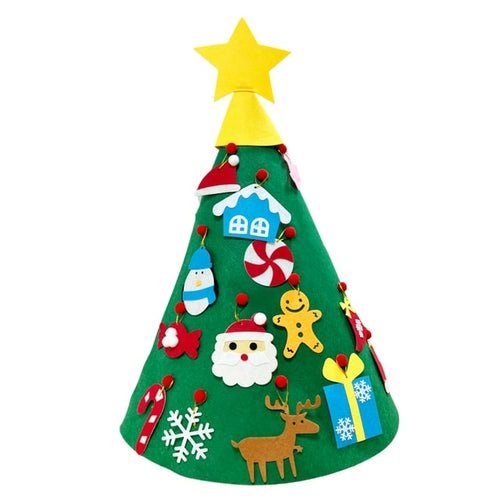 DIY Felt Christmas Tree Christmas Decoration for Home Navidad 2022 New - Noel.ca