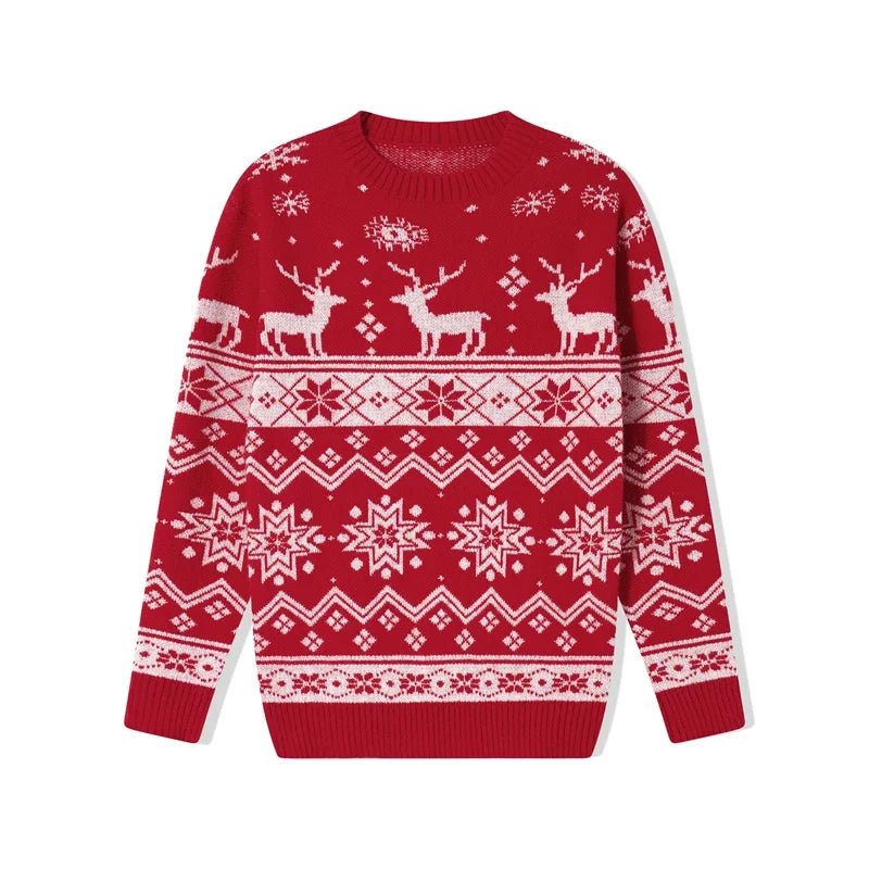 hirigin Family Matching Christmas Sweater Ugly Christmas Reindeer - Noel.ca