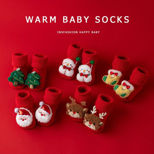 Newborn Cotton Winter Autumn Baby Girls Boys Kids Socks Infant - Noel.ca