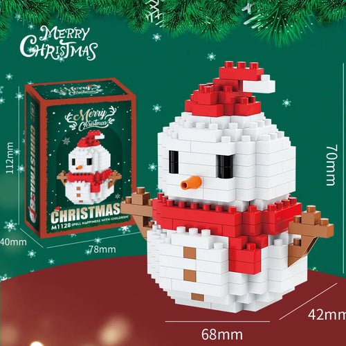 Reindeer Christmas Gifts Mini Brock Building Construction Toys for - Noel.ca