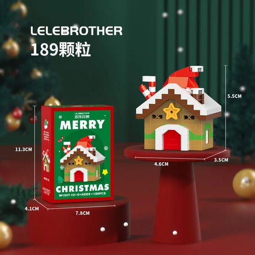 Reindeer Christmas Gifts Mini Brock Building Construction Toys for - Noel.ca
