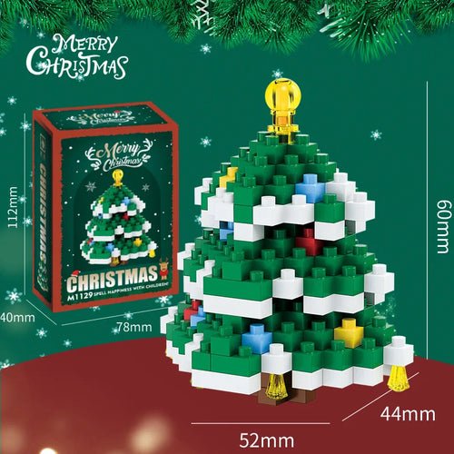 Reindeer Christmas Gifts Mini Brock Building Construction Toys for - Noel.ca